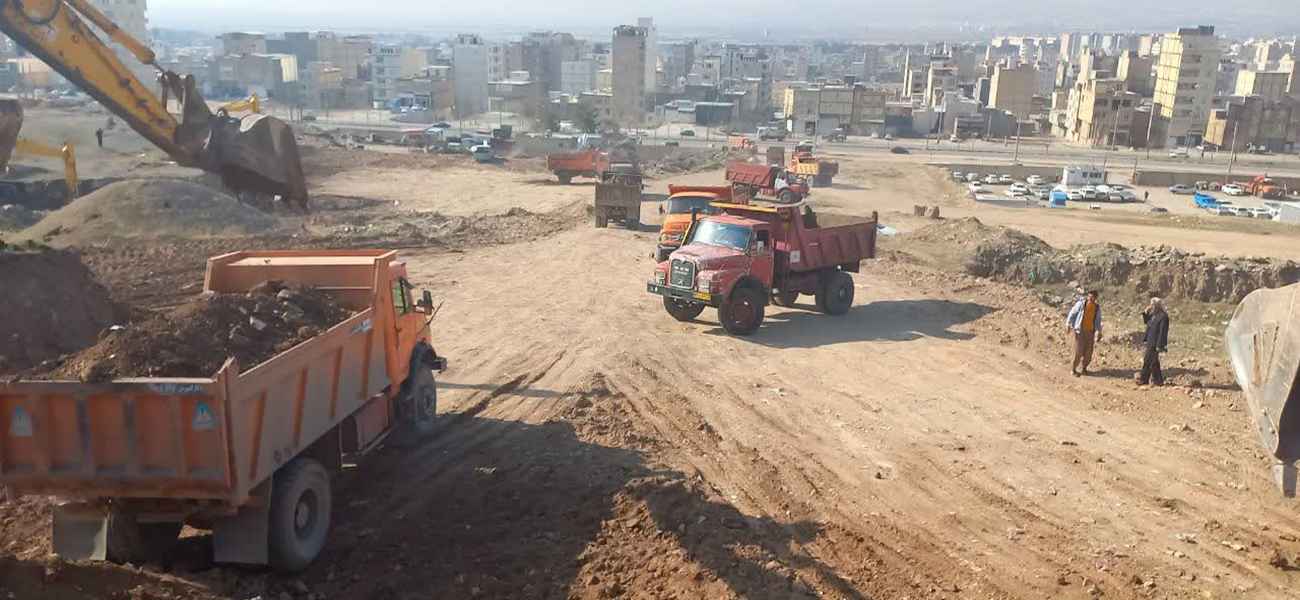 اجرای عملیات آماده سازی معابر 27 هکتاری شهرک ظفر