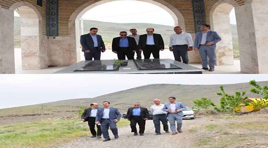 بازدید مدیرعامل سازمان همیاری شهرداری‌های استان کرمانشاه از شهر گودین