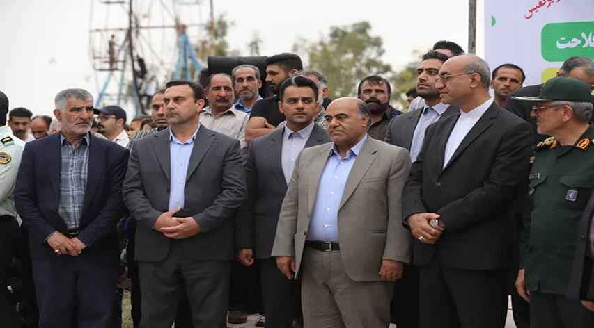 حضور مدیرعامل سازمان همیاری شهرداری های استان در مراسم سالروز آزادسازی قصرشیرین