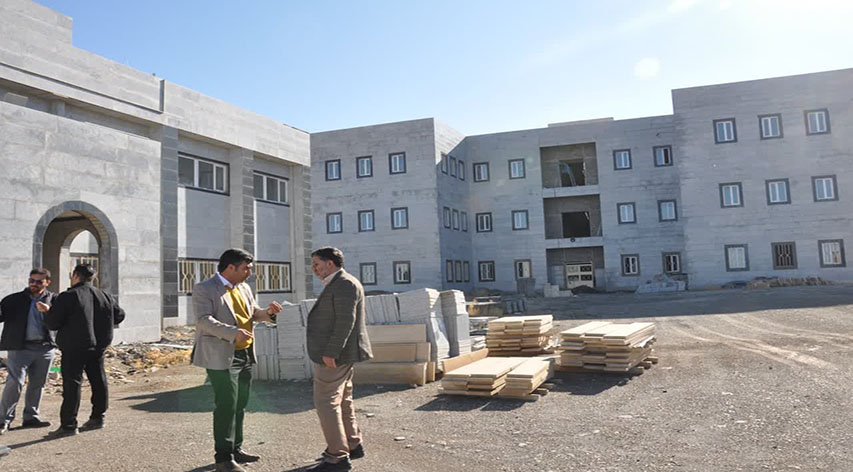 بازدید مدیرعامل محترم سازمان از پروژه هنگ مرزی ثلاث باباجانی